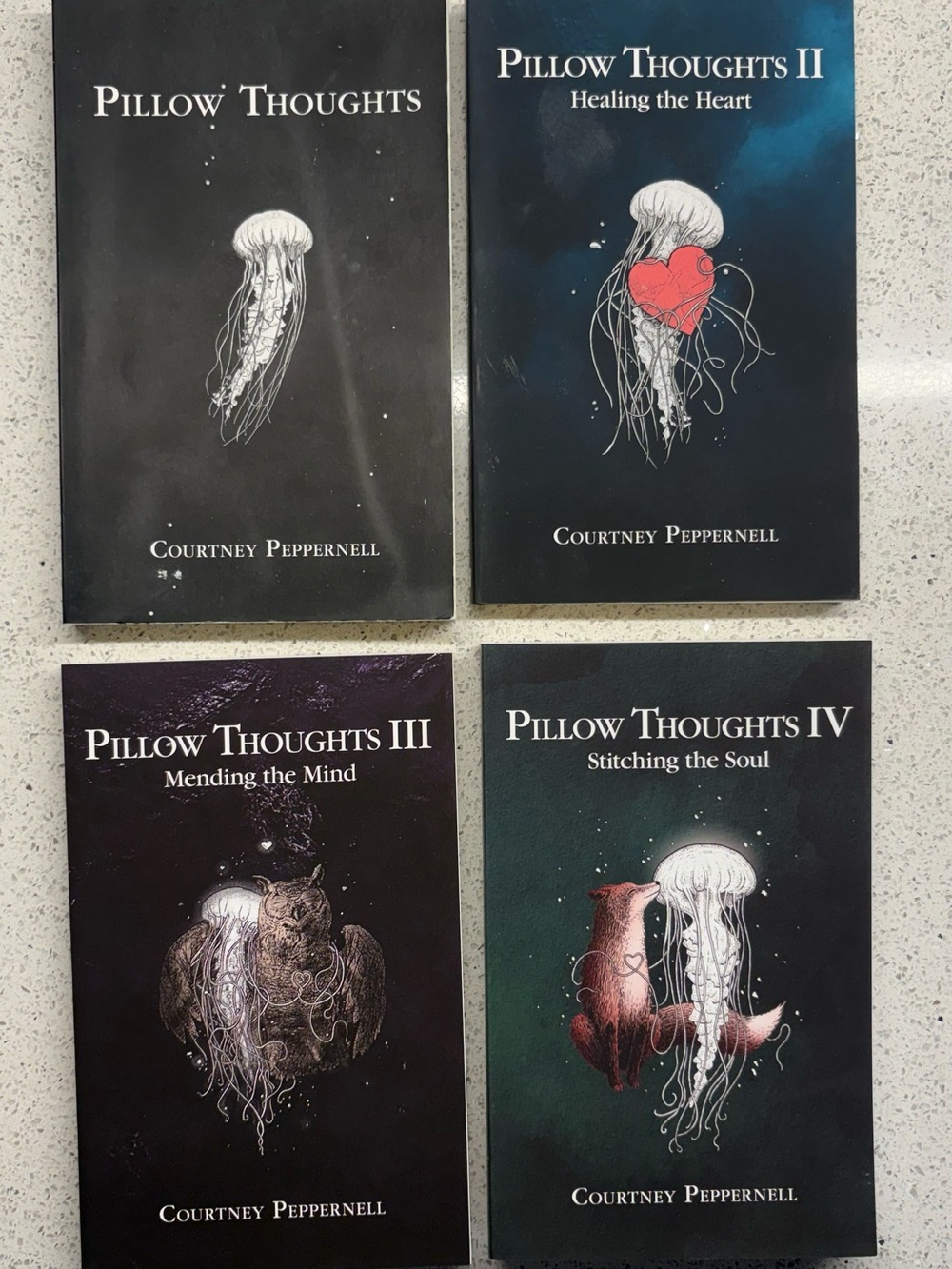 Pillow Thoughts Poetry Books 1-4 by Courtney Peppernell - Picture 2 of 3
